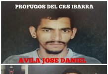 Dos detenidos por robo se fugan del CRS de Ibarra
