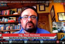 Carrasco revela intento por impedir que Correa participe en elecciones