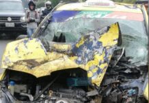 Seis heridos deja violento choque en la avenida De Las Américas