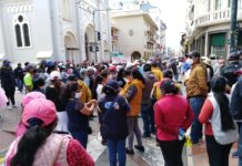 Marcha pacífica de comerciantes hoy en Cuenca