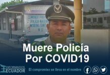 En Cuenca muere sargento de policía por COVID19