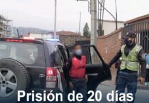 Prisión para un guardia ciudadano por conducir ebrio