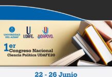 Invitan a 1er Congreso Nacional de Ciencia Política UDAFE20