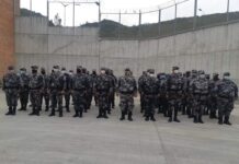 En el CRS de Turi se realizó un simulacro de amotinamiento