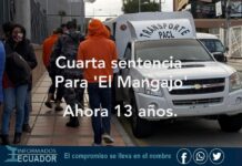 Alias «El Mangajo» recibe cuarta sentencia