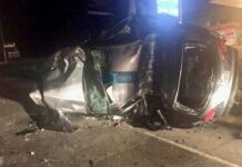 Un herido deja un violento choque en Victoria del Portete