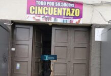 Delincuentes robaron el local CINCUENTAZO en Cuenca