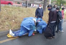 Imprudencia de ciudadano provocó un accidente en la Cuenca-Azogues