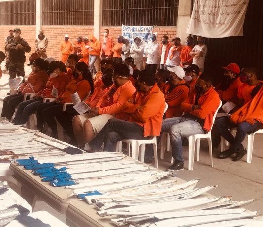 Reclusos de la cárcel de Cuenca entregaron voluntariamente armas