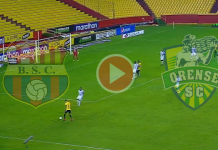 Barcelona gana con solitario gol del “Tin” Angulo