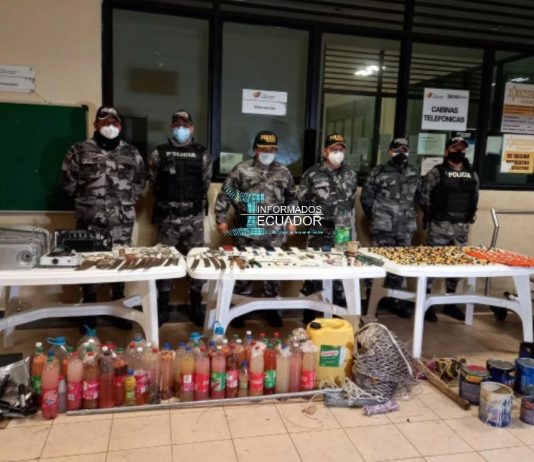 Decomisan objetos que eran utilizados para extorsionar a internos en el CRS de Turi