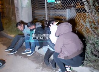 Cuatro detenidos tras persecución policial